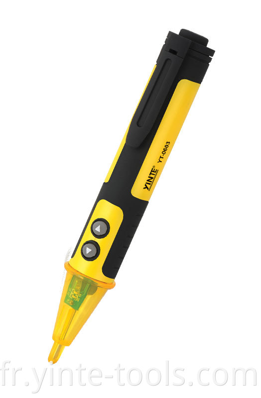 Non Contact 12v 1000v Sensitivity Adjustable With Flashlight Smart Ac Voltage Tester Test Pencil Indicator Detector Tester Pen Jpg